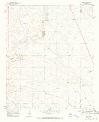 Download a high-resolution, GPS-compatible USGS topo map for Ramon, NM (1971 edition)