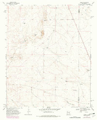 Download a high-resolution, GPS-compatible USGS topo map for Ramon, NM (1982 edition)