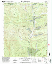 preview thumbnail of historical topo map of Sandoval County, NM in 2002