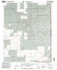 Download a high-resolution, GPS-compatible USGS topo map for Rardin Hill, NM (2001 edition)