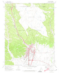preview thumbnail of historical topo map of Raton, NM in 1971