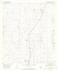 preview thumbnail of historical topo map of Lea County, NM in 1969