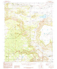 Download a high-resolution, GPS-compatible USGS topo map for Rayado, NM (1987 edition)