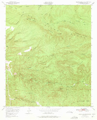 Download a high-resolution, GPS-compatible USGS topo map for Reading Mountain, NM (1975 edition)