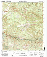 Download a high-resolution, GPS-compatible USGS topo map for Reading Mountain, NM (2002 edition)