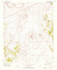 Download a high-resolution, GPS-compatible USGS topo map for Red Hill, NM (1976 edition)