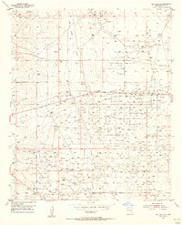 Download a high-resolution, GPS-compatible USGS topo map for Red Lake SE, NM (1956 edition)