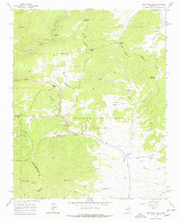 Download a high-resolution, GPS-compatible USGS topo map for Red River Pass, NM (1978 edition)