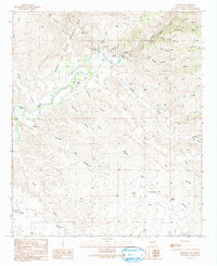 Download a high-resolution, GPS-compatible USGS topo map for Redrock, NM (1991 edition)