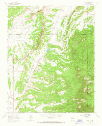 Download a high-resolution, GPS-compatible USGS topo map for Regina, NM (1966 edition)