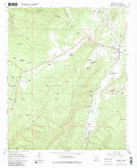 Download a high-resolution, GPS-compatible USGS topo map for Reserve, NM (1986 edition)