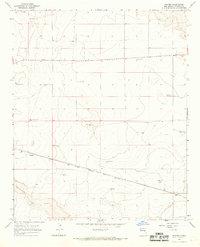 Download a high-resolution, GPS-compatible USGS topo map for Ricardo, NM (1968 edition)