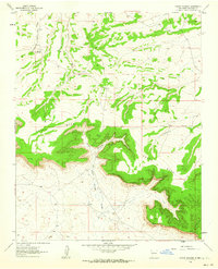 Download a high-resolution, GPS-compatible USGS topo map for Rincon Marquez, NM (1964 edition)