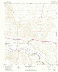 Download a high-resolution, GPS-compatible USGS topo map for Rincon, NM (1979 edition)