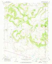 Download a high-resolution, GPS-compatible USGS topo map for Robinson Peak, NM (1974 edition)