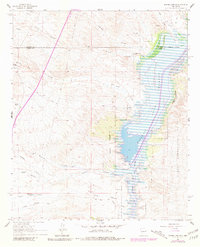 Download a high-resolution, GPS-compatible USGS topo map for Romero Canyon, NM (1981 edition)