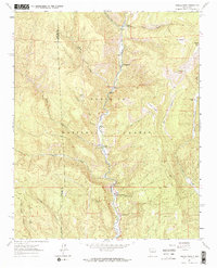 Download a high-resolution, GPS-compatible USGS topo map for Rosilla Peak, NM (1973 edition)