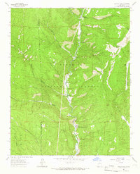 preview thumbnail of historical topo map of San Miguel County, NM in 1961