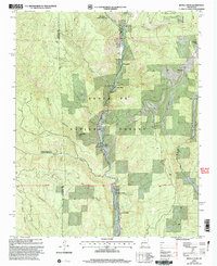 Download a high-resolution, GPS-compatible USGS topo map for Rosilla Peak, NM (2003 edition)