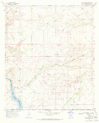 Download a high-resolution, GPS-compatible USGS topo map for Ross Ranch, NM (1971 edition)