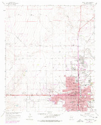 Download a high-resolution, GPS-compatible USGS topo map for Roswell North, NM (1977 edition)