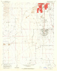 1962 Map of Roswell, NM, 1964 Print