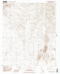 preview thumbnail of historical topo map of Doña Ana County, NM in 2001