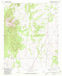 Download a high-resolution, GPS-compatible USGS topo map for Rough Mountain, NM (1981 edition)