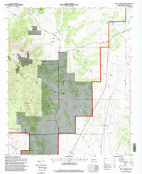 Download a high-resolution, GPS-compatible USGS topo map for Rough Mountain, NM (1998 edition)