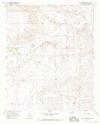 Download a high-resolution, GPS-compatible USGS topo map for Round Mountain SE, NM (1971 edition)
