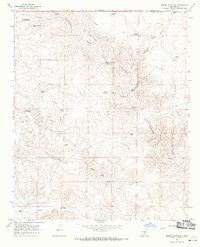 Download a high-resolution, GPS-compatible USGS topo map for Round Mountain, NM (1971 edition)