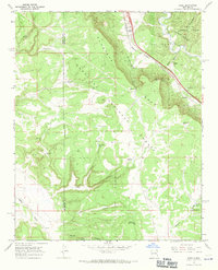 Download a high-resolution, GPS-compatible USGS topo map for Rowe, NM (1971 edition)