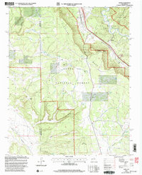 Download a high-resolution, GPS-compatible USGS topo map for Rowe, NM (2003 edition)