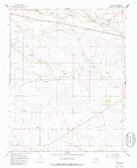 Download a high-resolution, GPS-compatible USGS topo map for Royce, NM (1966 edition)