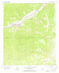 Download a high-resolution, GPS-compatible USGS topo map for Ruidoso Downs, NM (1978 edition)