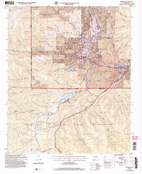 Download a high-resolution, GPS-compatible USGS topo map for Ruidoso, NM (2006 edition)
