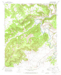 Download a high-resolution, GPS-compatible USGS topo map for Sabinoso, NM (1975 edition)