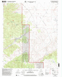 Download a high-resolution, GPS-compatible USGS topo map for Salvation Peak, NM (2002 edition)
