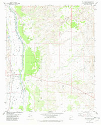 Download a high-resolution, GPS-compatible USGS topo map for San Antonio, NM (1982 edition)