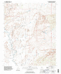 Download a high-resolution, GPS-compatible USGS topo map for San Felipe Mesa, NM (1996 edition)
