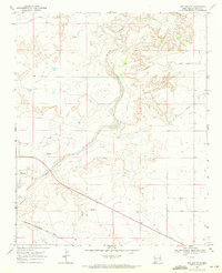 Download a high-resolution, GPS-compatible USGS topo map for San Jon NW, NM (1971 edition)