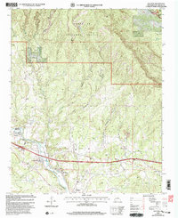 Download a high-resolution, GPS-compatible USGS topo map for San Jose, NM (2003 edition)