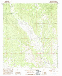 Download a high-resolution, GPS-compatible USGS topo map for San Lorenzo, NM (1985 edition)