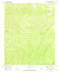 Download a high-resolution, GPS-compatible USGS topo map for San Miguel Mountain, NM (1973 edition)