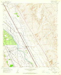Download a high-resolution, GPS-compatible USGS topo map for San Miguel, NM (1962 edition)
