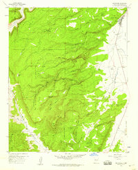 Download a high-resolution, GPS-compatible USGS topo map for San Rafael, NM (1959 edition)
