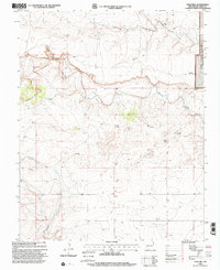 Download a high-resolution, GPS-compatible USGS topo map for Sand Hill, NM (2001 edition)
