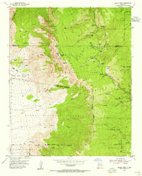 Download a high-resolution, GPS-compatible USGS topo map for Sandia Crest, NM (1955 edition)
