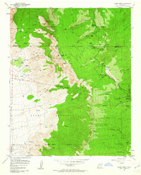 preview thumbnail of historical topo map of Bernalillo County, NM in 1961