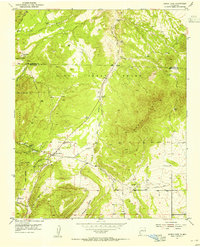 Download a high-resolution, GPS-compatible USGS topo map for Sandia Park, NM (1955 edition)